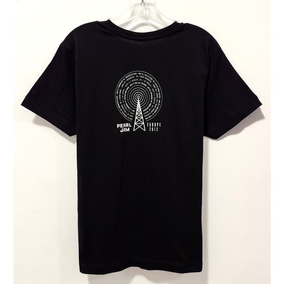 Pearl Jam  2012 European Tour - Unisex Concert T-shirt (size S) - Picture 2 of 4